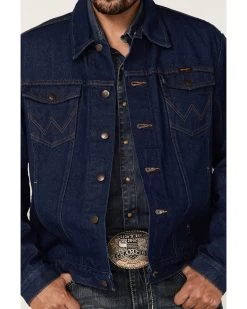 Wrangler Men's Unlined Denim Western Jacket - Tall 8 Wrangler Men's Unlined Denim Western Jacket - Tall -Western Fashion 2000177356 402 P3