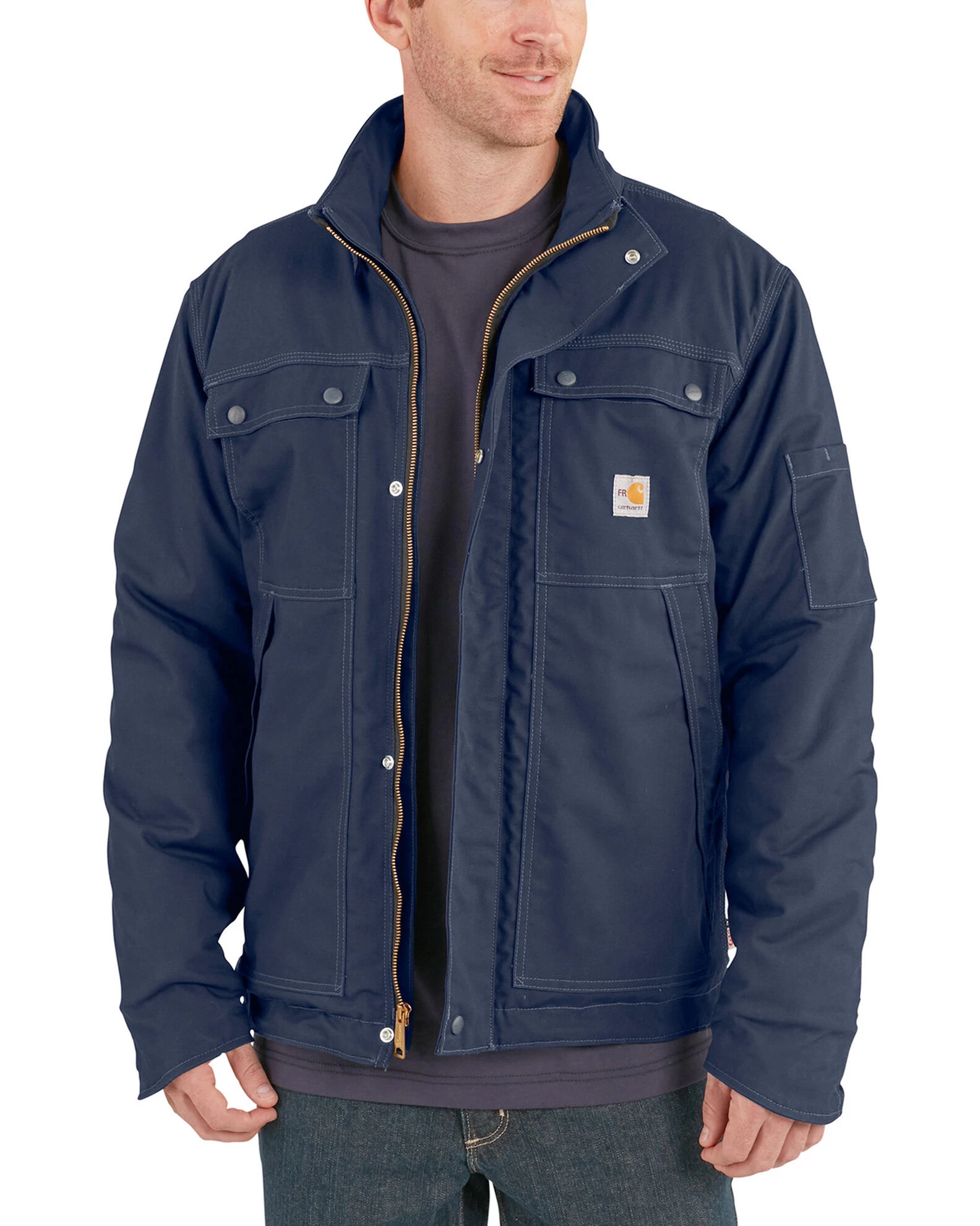 Carhartt Men's FR Full Swing Quick Duck Work Coat 4 Carhartt Men's FR Full Swing Quick Duck Work Coat - Image 2