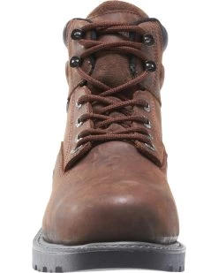 Wolverine Men's Floorhand Waterproof 6" Work Boots - Steel Toe -Western Fashion 2000215024 201 FT