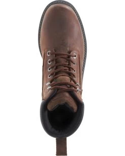 Wolverine Men's Floorhand Waterproof 6" Work Boots - Steel Toe -Western Fashion 2000215024 201 TP