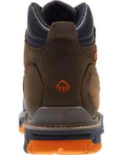 Wolverine Men's Overpass Carbonmax 6" Waterproof Boots - Composite Toe  -Western Fashion 2000215070 200 BK