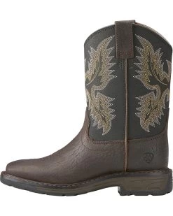 Ariat Youth Boys' Workhog Bruin Western Boots -Western Fashion 2000216414 200 LT