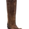 Lane Women's Plain Jane Brown Western Boots - Round Toe 2 Lane Women's Plain Jane Brown Western Boots - Round Toe -Western Fashion 2000217412 200 P1