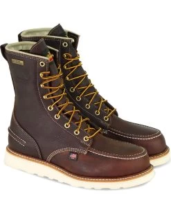 Thorogood Men's American Heritage 8" Waterproof Work Boots - Steel Toe 