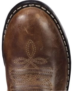 Cody James Boys' Two-Tone Embroidered Western Boots - Round Toe -Western Fashion 2000221649 200 TP