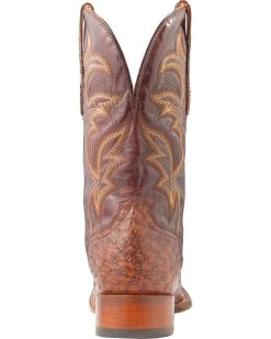 El Dorado Men's Handmade Full Quill Ostrich Stockman Boots - Broad Square Toe 14 El Dorado Men's Handmade Full Quill Ostrich Stockman Boots - Broad Square Toe -Western Fashion 2000221953 221 BK
