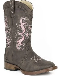 Roper Girls' Lexi Western Boots - Square Toe 