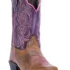 Dan Post Little Girls' Majesty Western Boots - Square Toe -Western Fashion 2000225550 200 P1