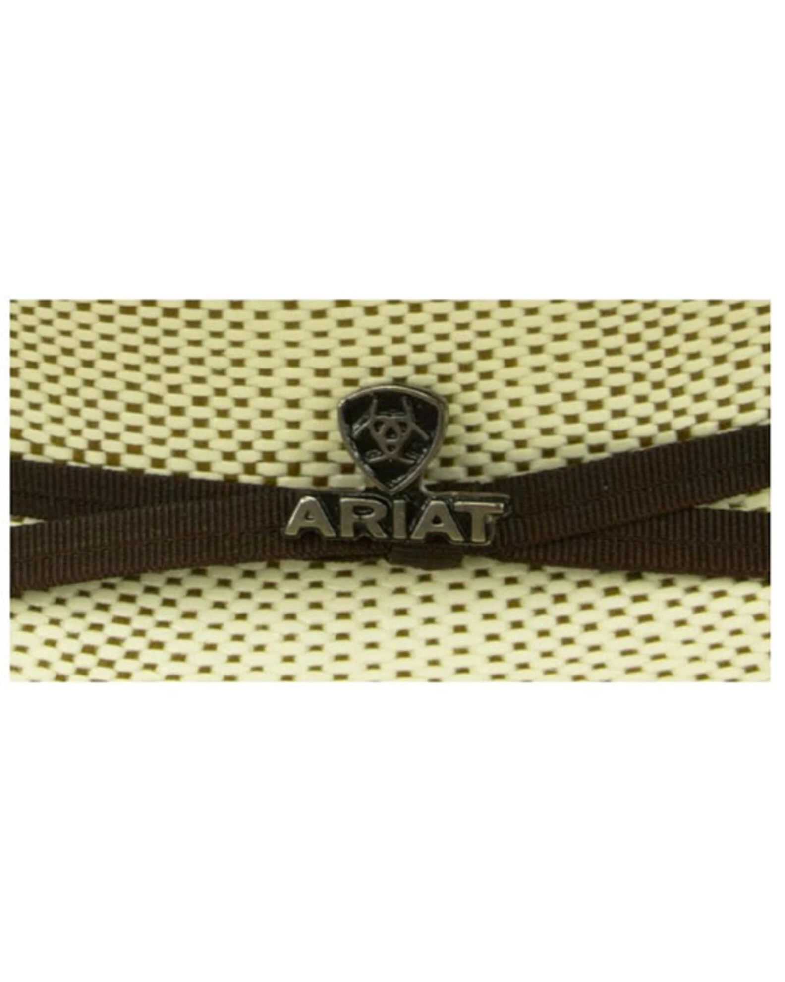 Ariat Men's Multi Tonal Straw Flat Western Hat 5 Ariat Men's Multi Tonal Straw Flat Western Hat - Image 3