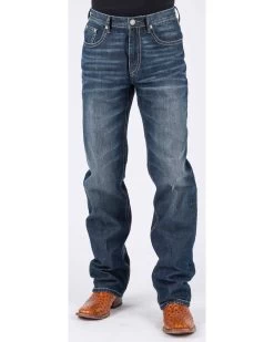 Stetson Men's 1520 Standard Fit Straight Jeans 7 Stetson Men's 1520 Standard Fit Straight Jeans -Western Fashion 2000234822 400 P2