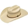 Ariat Men's 20X Two Tone Woven Straw Cowboy Hat -Western Fashion 2000234924 103 P1
