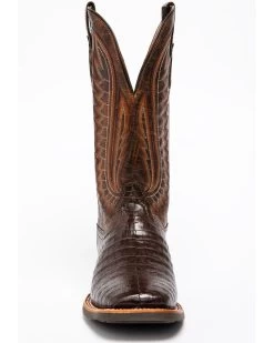 Ariat Men's Double Down Caiman Belly Cowboy Boots - Broad Square Toe 12 Ariat Men's Double Down Caiman Belly Cowboy Boots - Broad Square Toe -Western Fashion 2000238784 200 P4