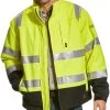 Ariat Men's FR HI-VIS Waterproof Jacket 2 Ariat Men's FR HI-VIS Waterproof Jacket -Western Fashion 2000242413 700 P1