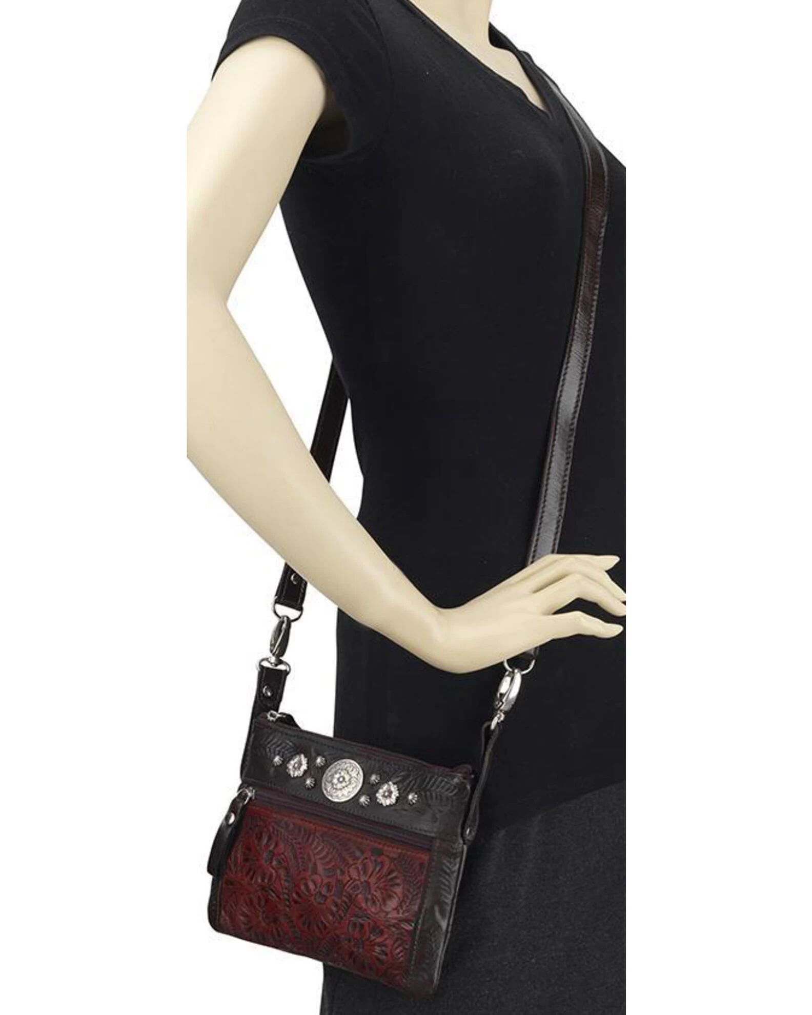 American West Women's Trail Rider Crossbody Bag 4 American West Women's Trail Rider Crossbody Bag - Image 2