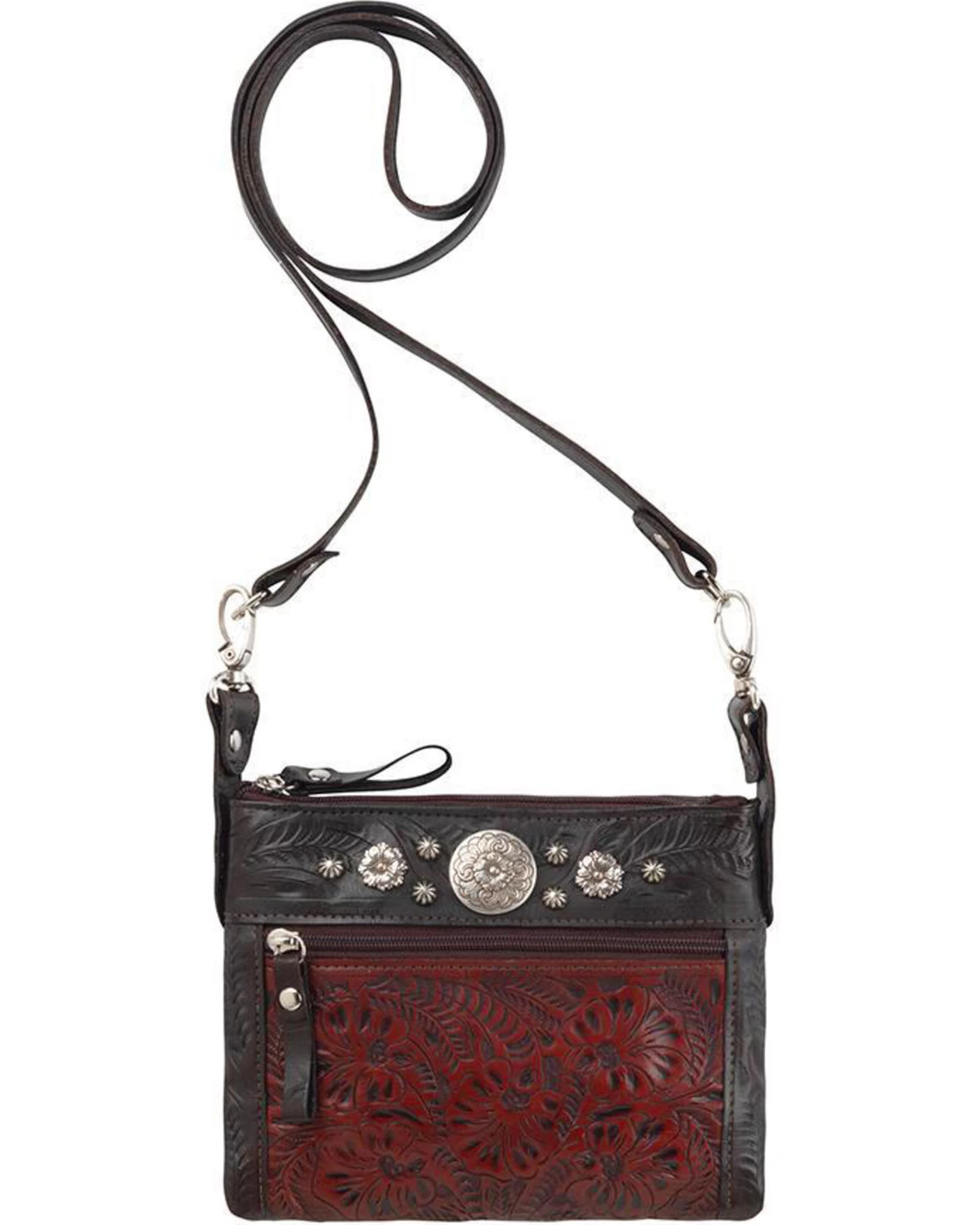 American West Women's Trail Rider Crossbody Bag 3 American West Women's Trail Rider Crossbody Bag