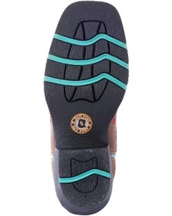 Dan Post Girls' Starlett Leather Boots - Square Toe  -Western Fashion 2000244031 200 BM