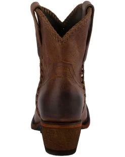 Lane Women's Plain Jane Booties - Round Toe -Western Fashion 2000244314 271 BK