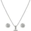 Montana Silversmiths Women's Simply Brilliant Flower Jewelry Set  -Western Fashion 2000244435 040 P1