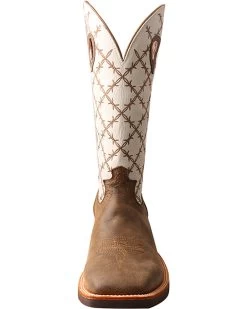 Twisted X Men's 14" Ruff Stock Boots - Broad Square Toe -Western Fashion 2000244621 200 FT