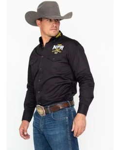 Wrangler Men's WNFR 60th Anniversary Long Sleeve Western Shirt -Western Fashion 2000245619 001 P3
