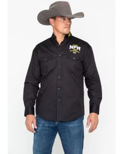 Wrangler Men's WNFR 60th Anniversary Long Sleeve Western Shirt -Western Fashion 2000245619 001 P5