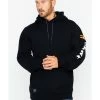 Hawx Men's Logo Sleeve Hooded Work Sweatshirt  -Western Fashion 2000250106 001 P1