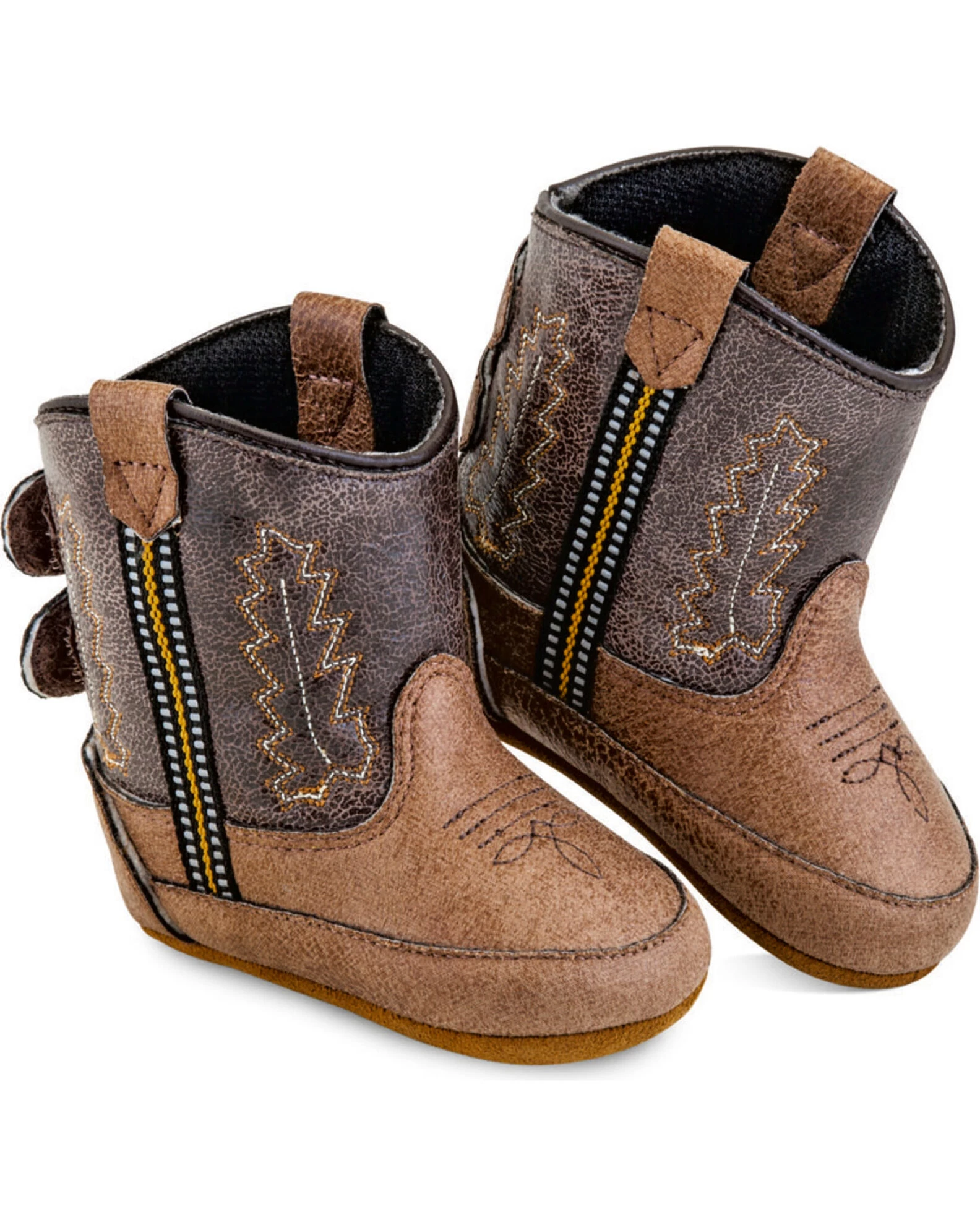 Old West Infant Boys' Poppet Boots - Round Toe 3 Old West Infant Boys' Poppet Boots - Round Toe
