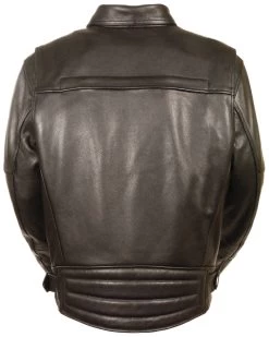 Milwaukee Leather Men's Side Belt Utility Pocket Motorcycle Jacket -Western Fashion 2000255403 001 P2