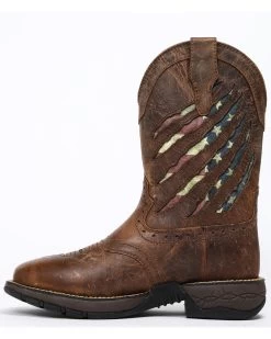 Brothers & Sons Men's Scratch American Flag Lite Performance Western Boots - Square Toe 10 Brothers & Sons Men's Scratch American Flag Lite Performance Western Boots - Square Toe -Western Fashion 2000258768 200 P3
