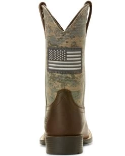 Ariat Boys' Patriot American Flag Western Boots - Broad Square Toe 9 Ariat Boys' Patriot American Flag Western Boots - Broad Square Toe -Western Fashion 2000258932 200 P3