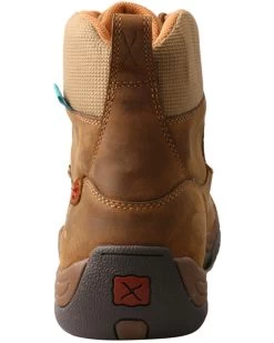 Twisted X Men's Distressed Saddle Work Boots - Composite Toe -Western Fashion 2000274205 280 P4