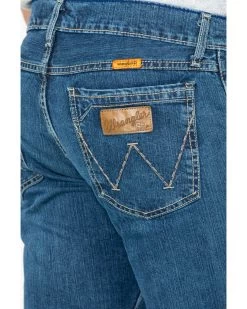 Wrangler Retro Men's FR Advanced Comfort Slim Bootcut Work Jeans  -Western Fashion 2000274770 400 P2