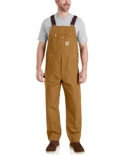 Carhartt Men's Duck Bib Work Overalls  