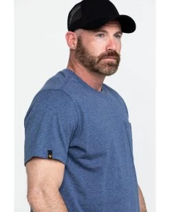 Hawx Men's Pocket Crew Short Sleeve Work T-Shirt - Tall 10 Hawx Men's Pocket Crew Short Sleeve Work T-Shirt - Tall -Western Fashion 2000276677 403 P3