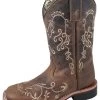Smoky Mountain Little Girls' Marilyn Western Boots - Square Toe 2 Smoky Mountain Little Girls' Marilyn Western Boots - Square Toe -Western Fashion 2000276744 200 P1
