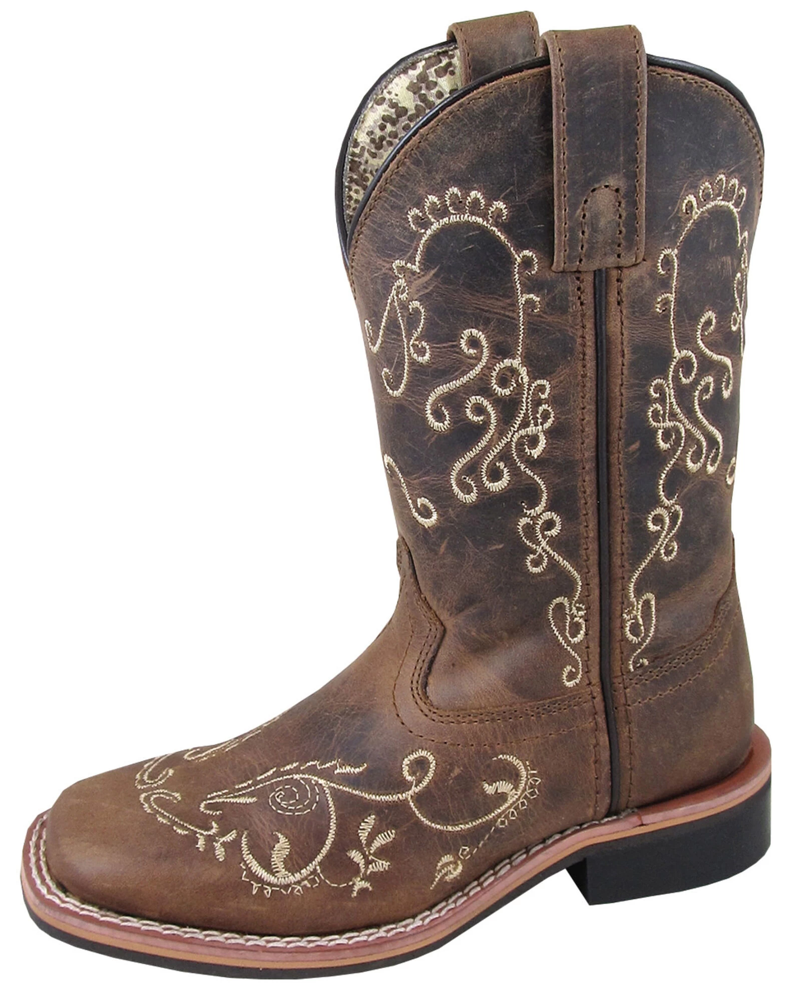 Smoky Mountain Little Girls' Marilyn Western Boots - Square Toe 3 Smoky Mountain Little Girls' Marilyn Western Boots - Square Toe