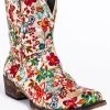 Roper Women's Ingrid Floral Western Booties - Snip Toe 1 Roper Women's Ingrid Floral Western Booties - Snip Toe -Western Fashion 2000279295 900 P1