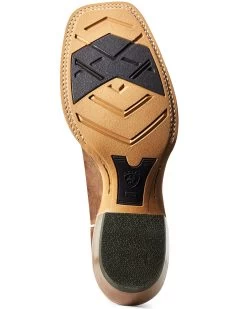 Ariat Men's Wildstock Real Deal Western Performance Boots - Broad Square Toe -Western Fashion 2000281387 200 P5