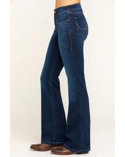 Ariat Women's Dark Ultra Stretch Flare Katie Jeans -Western Fashion 2000282169 400 P3