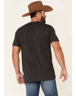 Cinch Men's Gray Lead Don't Follow Logo Short Sleeve T-Shirt  -Western Fashion 2000283007 070 P4