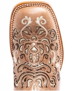 Shyanne Women's Hybrid Leather TPU Verbena Western Performance Boots - Broad Square Toe -Western Fashion 2000284669 280 P6