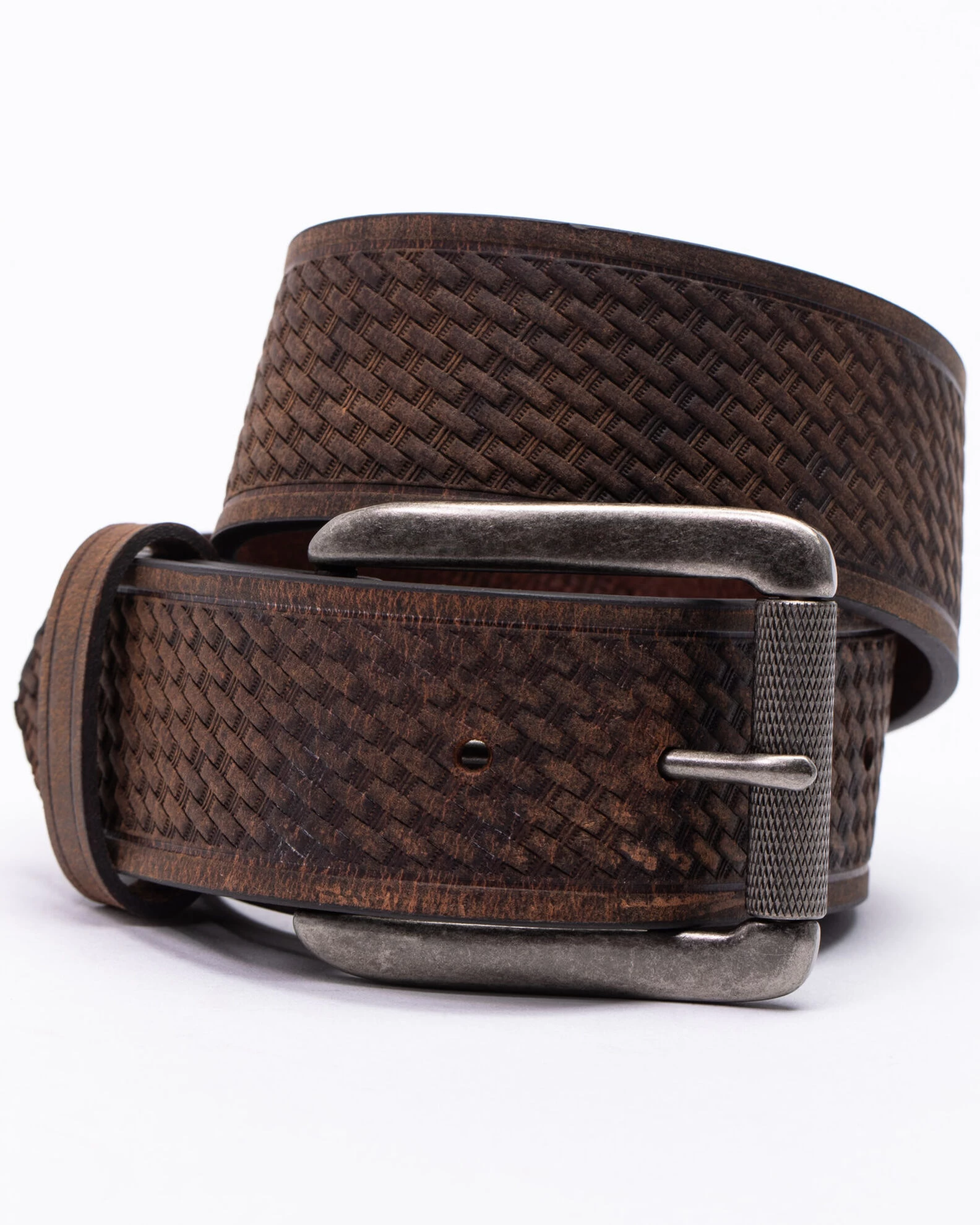 Hawx® Men's Roller Buckle Basket-Weave Belt 3 Hawx® Men's Roller Buckle Basket-Weave Belt