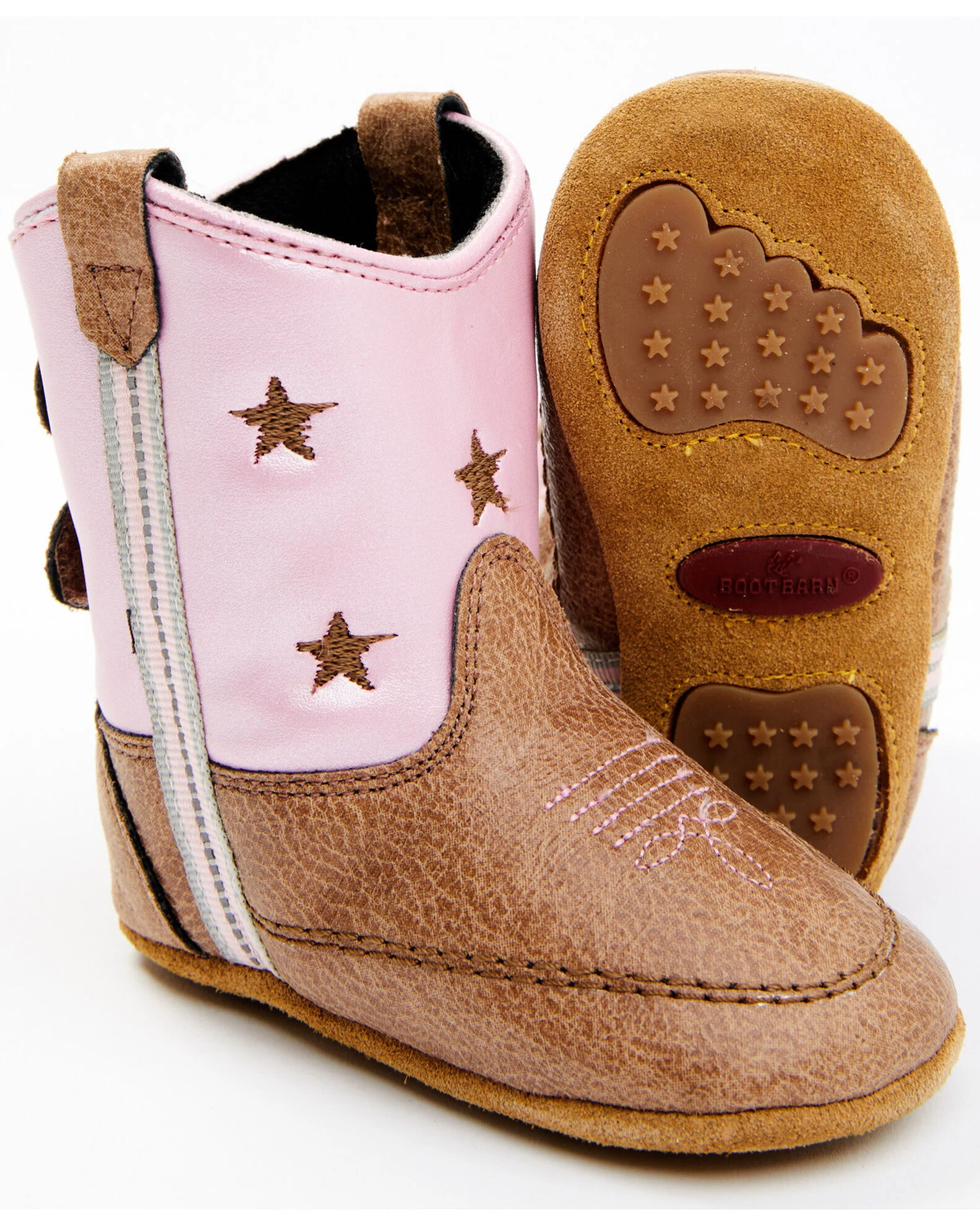 Shyanne Infant Girls' Poppet Little Star Western Boots - Round Toe 4 Shyanne Infant Girls' Poppet Little Star Western Boots - Round Toe - Image 2