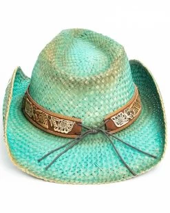Shyanne Women's Cactus Flower Western Straw Hat 12 Shyanne Women's Cactus Flower Western Straw Hat -Western Fashion 2000289844 400 P5