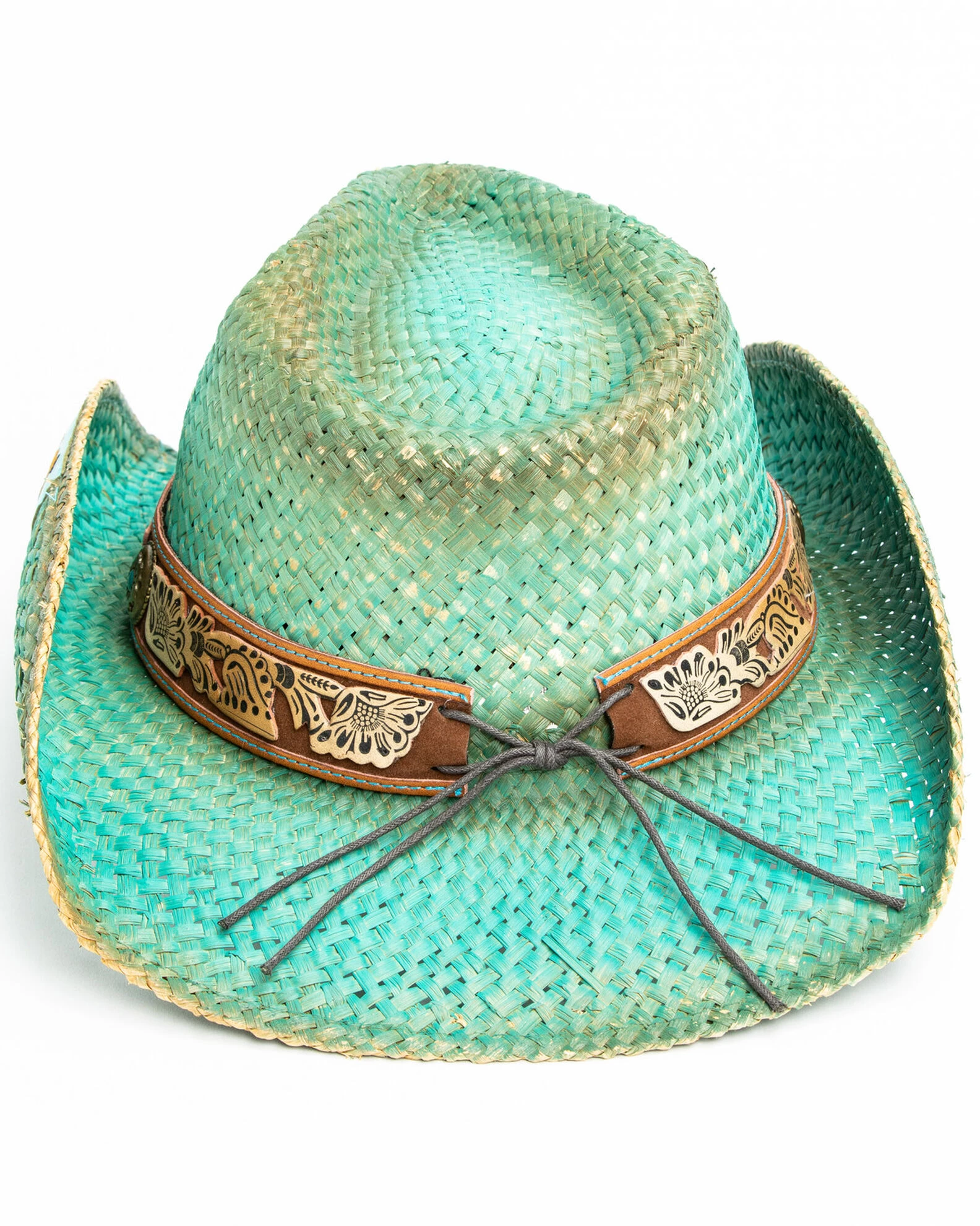 Shyanne Women's Cactus Flower Western Straw Hat 7 Shyanne Women's Cactus Flower Western Straw Hat - Image 5