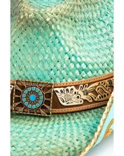 Shyanne Women's Cactus Flower Western Straw Hat 13 Shyanne Women's Cactus Flower Western Straw Hat -Western Fashion 2000289844 400 P6