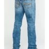 Cody James Core Men's Clover Leaf Light Wash Stretch Slim Straight Jeans  -Western Fashion 2000290856 400 P1
