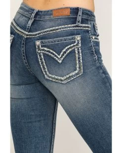 Shyanne Women's Medium Basic Bootcut Stretch Jeans -Western Fashion 2000291153 400 P5