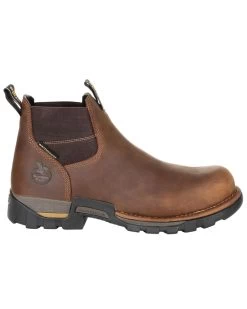 Georgia Boot Men's Eagle One Waterproof Chelsea Work Boots - Soft Toe -Western Fashion 2000291373 200 P2