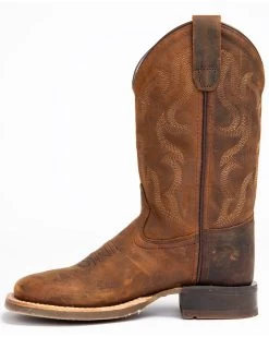 Cody James Boys' Full-Grain Leather Western Boots - Square Toe -Western Fashion 2000291622 200 P3